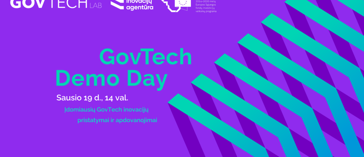 Renginys GovTech Demo Day